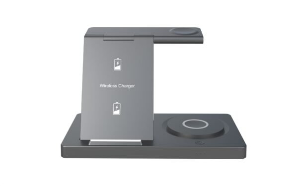 Folding five in one wireless charger suitable for Apple, Samsung, mobile phones, headphones, watches, and multiple devices - Image 7