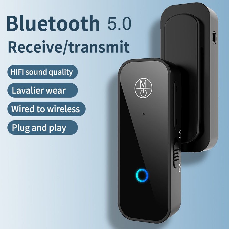 Adaptación de audio b28 bluetooth en dos en uno actualización del receptor de audio Bluetooth para vehículos de 3,5 mm