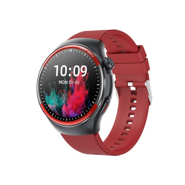 New T82 Bluetooth call 1.4AMOLDE HD non-invasive blood sugar monitoring NFC body temperature SOS heart rate - Image 8