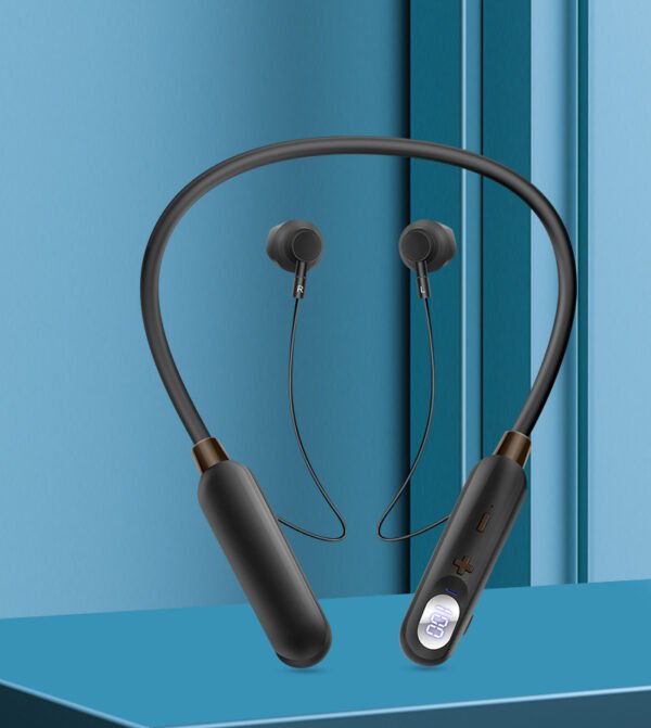 AKZ-R18 wireless Bluetooth earphones for sports running dual ear neck hanging earbuds - Image 3