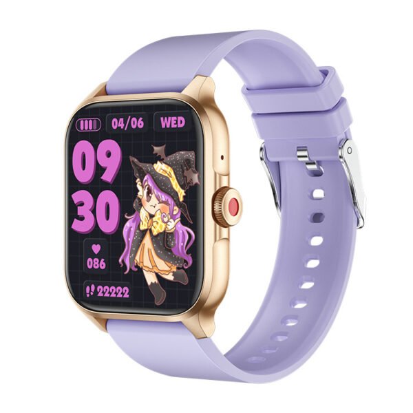 New QX15 smart watch Bluetooth call HD screen rotating button heart rate blood oxygen waterproof sports - Image 5