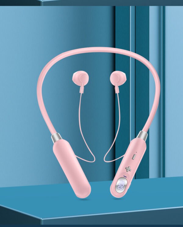 AKZ-R18 wireless Bluetooth earphones for sports running dual ear neck hanging earbuds - Image 2