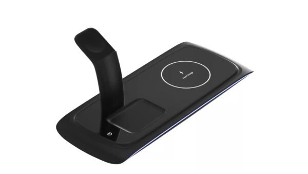 Three in one wireless charger suitable for Apple Watch, headphones, mobile phones, 15W wireless fast charging - Image 4