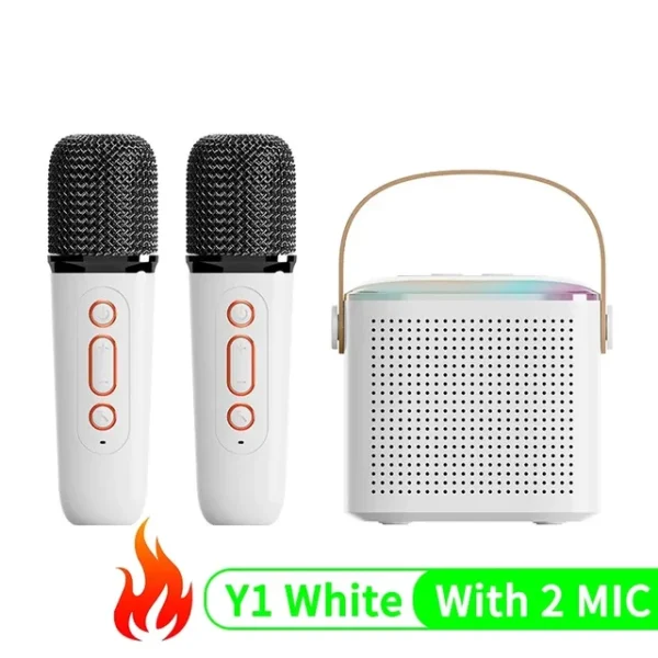 Y1 New Hot Bluetooth Speaker Portable Home Cute Karaoke Mini Wireless Audio with Microphone K Song Family Singing Machine - Image 11