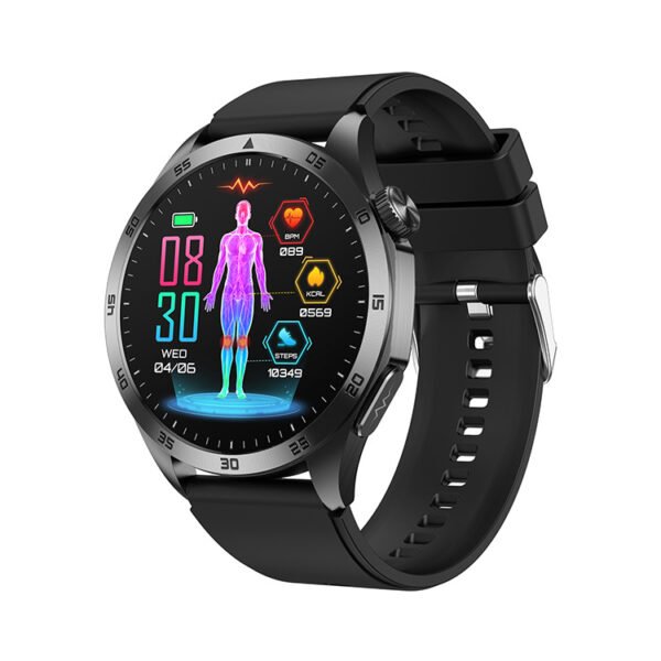 New ET485 smart watch ECG electrocardiogram Bluetooth call AMOLED micro physical examination emotional function - Image 5