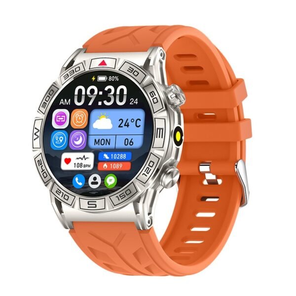 KC80 smartwatch with high-definition AMLOED screen, Bluetooth communication, sports smartwatch with LED light - Image 3