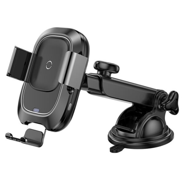 Baseus Qi Car Wireless Charger For iPhone Xs Max Xr X Samsung S10 S9 Intelligent Infrared Fast Wirless Charging Car Phone Holder - Image 7