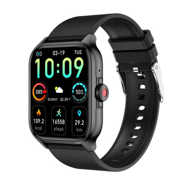 New QX15 smart watch Bluetooth call HD screen rotating button heart rate blood oxygen waterproof sports - Image 6