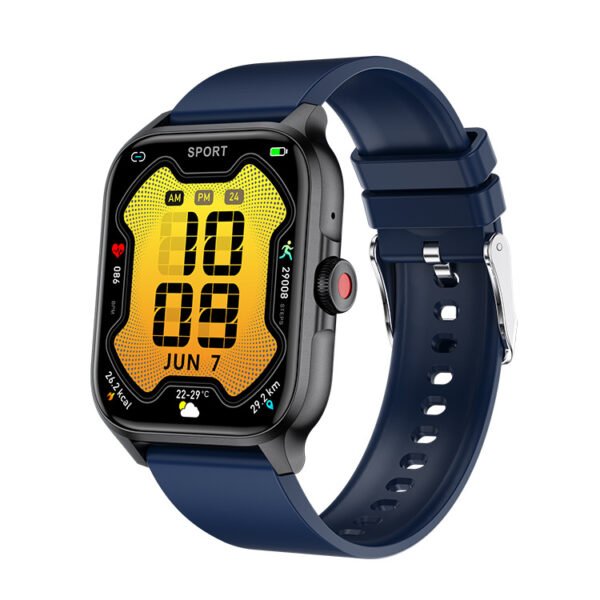 New QX15 smart watch Bluetooth call HD screen rotating button heart rate blood oxygen waterproof sports - Image 7