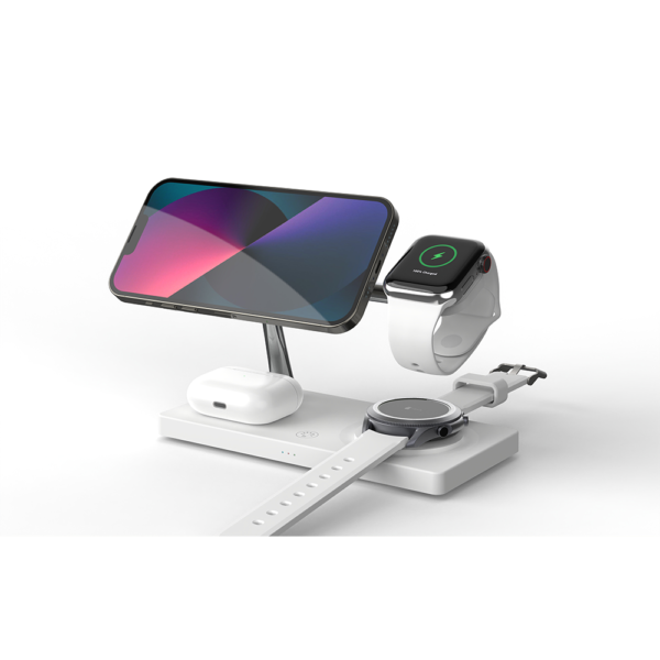 Magnetic seven in one wireless charger for mobile phones headphones watches fast charging 7-in-1 - Image 2