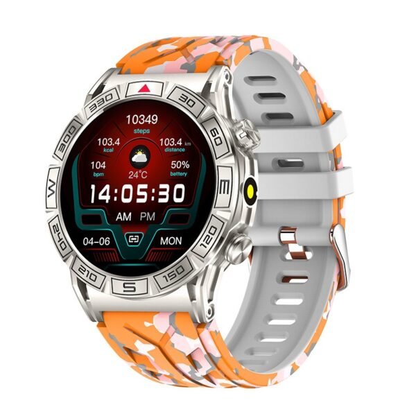 KC80 smartwatch with high-definition AMLOED screen, Bluetooth communication, sports smartwatch with LED light - Image 6