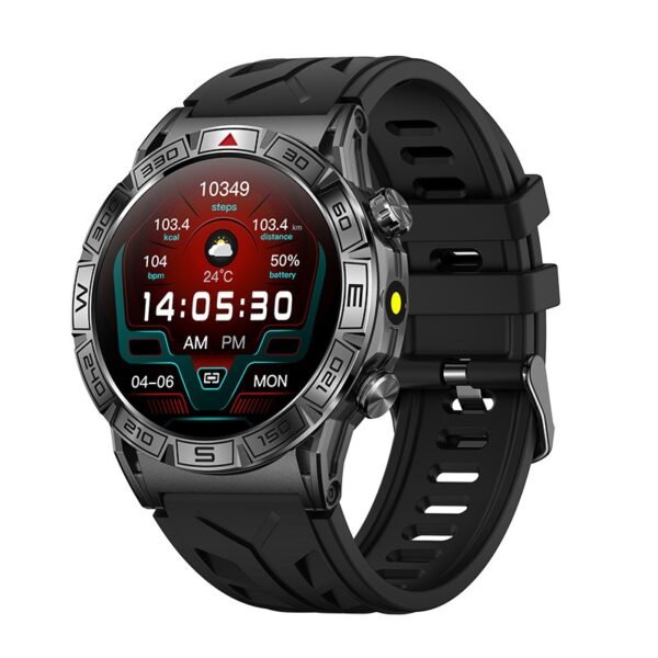 KC80 smartwatch with high-definition AMLOED screen, Bluetooth communication, sports smartwatch with LED light - Image 4