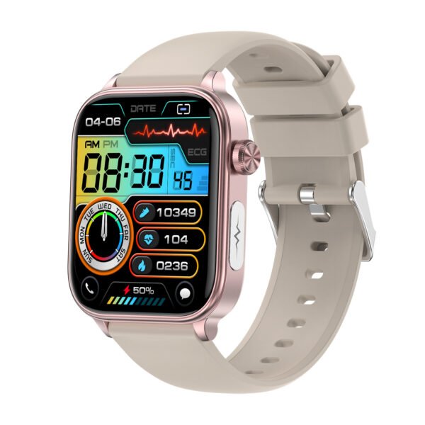 New ET570 smart watch ECG electrocardiogram Bluetooth call uric acid blood lipid blood sugar micro physical examination function - Image 9