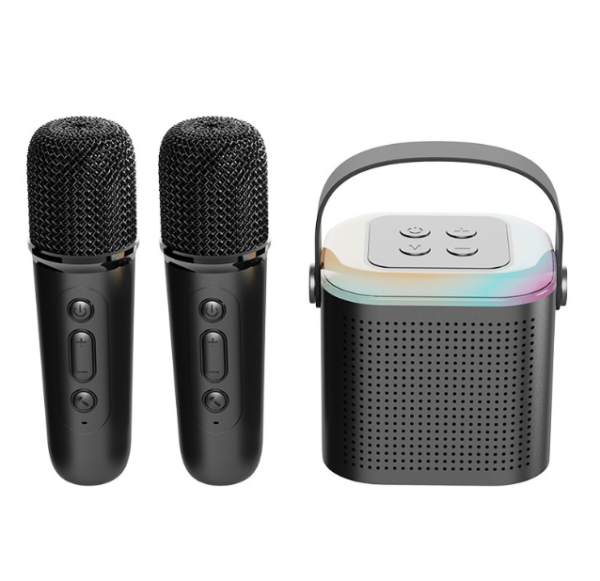 Y1 New Hot Bluetooth Speaker Portable Home Cute Karaoke Mini Wireless Audio with Microphone K Song Family Singing Machine - Image 8