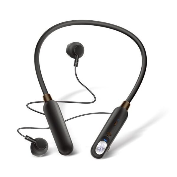 AKZ-R18 wireless Bluetooth earphones for sports running dual ear neck hanging earbuds - Image 7
