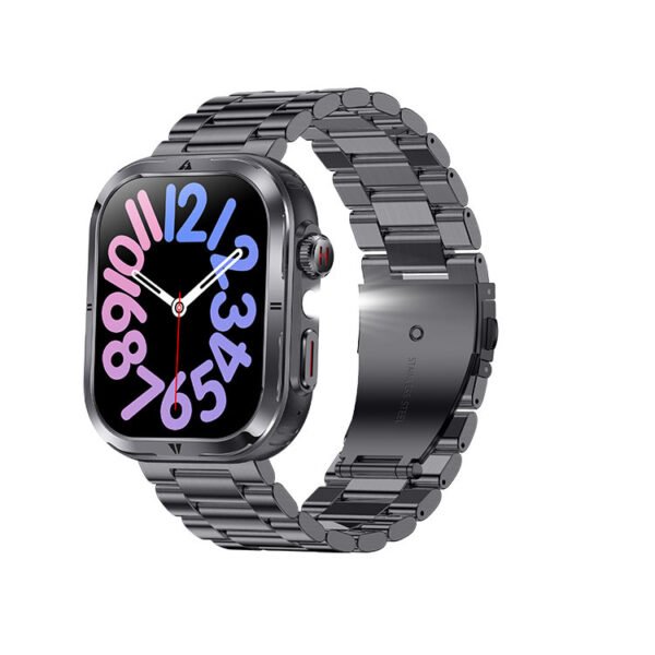 New MK86LED manual tube waterproof outdoor three-proof Bluetooth call true blood oxygen multi-sports large battery - Image 7
